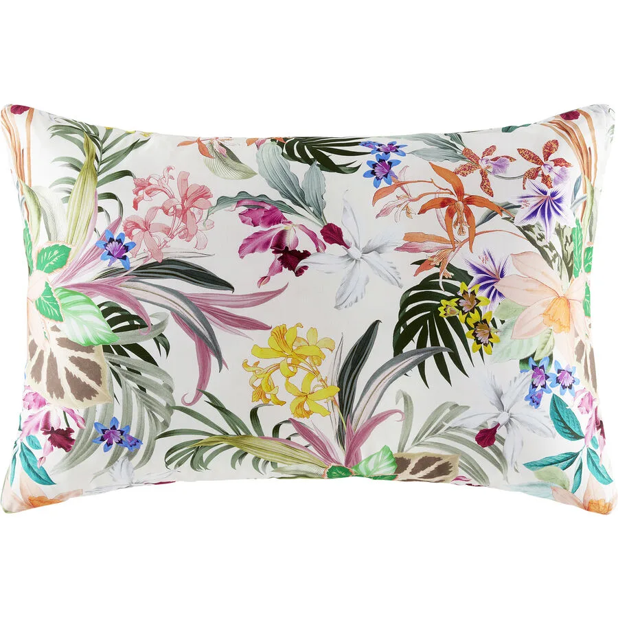 KAS Kissenbezug Tropico bunt Blumenmuster Baumwolle B 50 T 70 cm