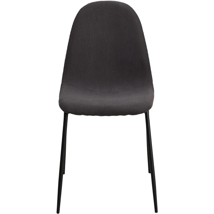 Stuhl Maris grau Polyester/Metall