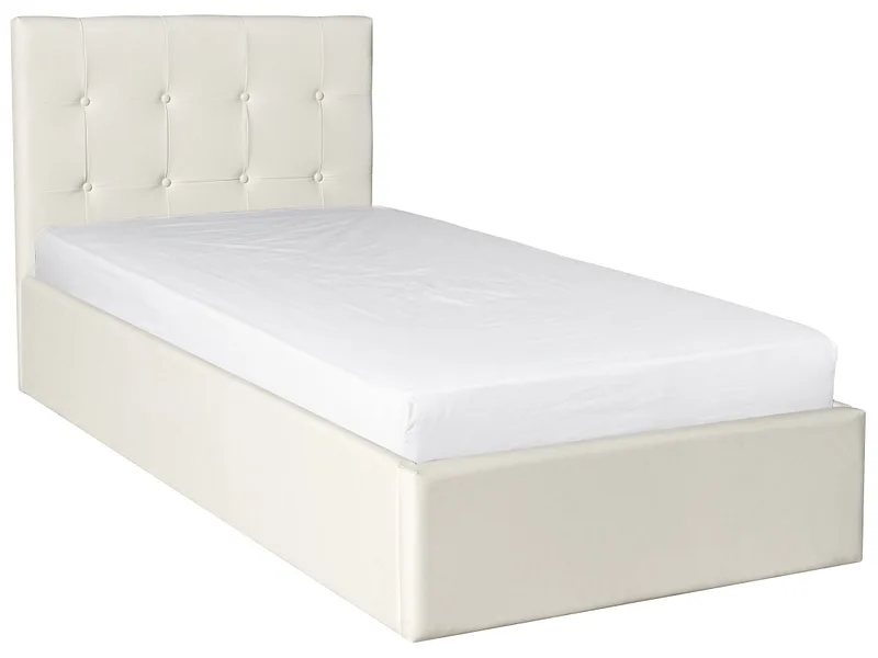 Kastenbett ALIX 90x200cm weiss