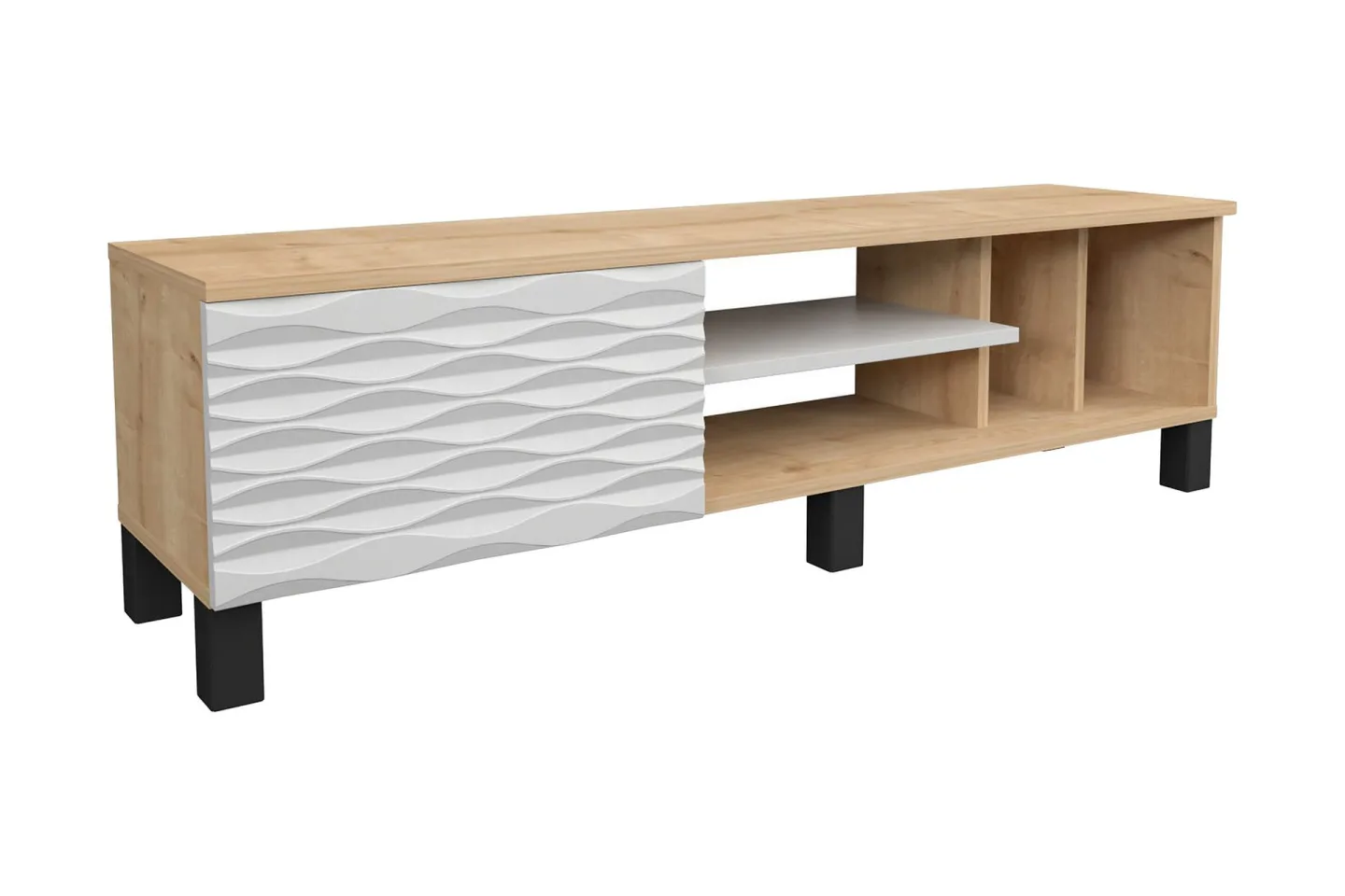 Rinorea Tv-bänk 140x40,3 cm - Blå