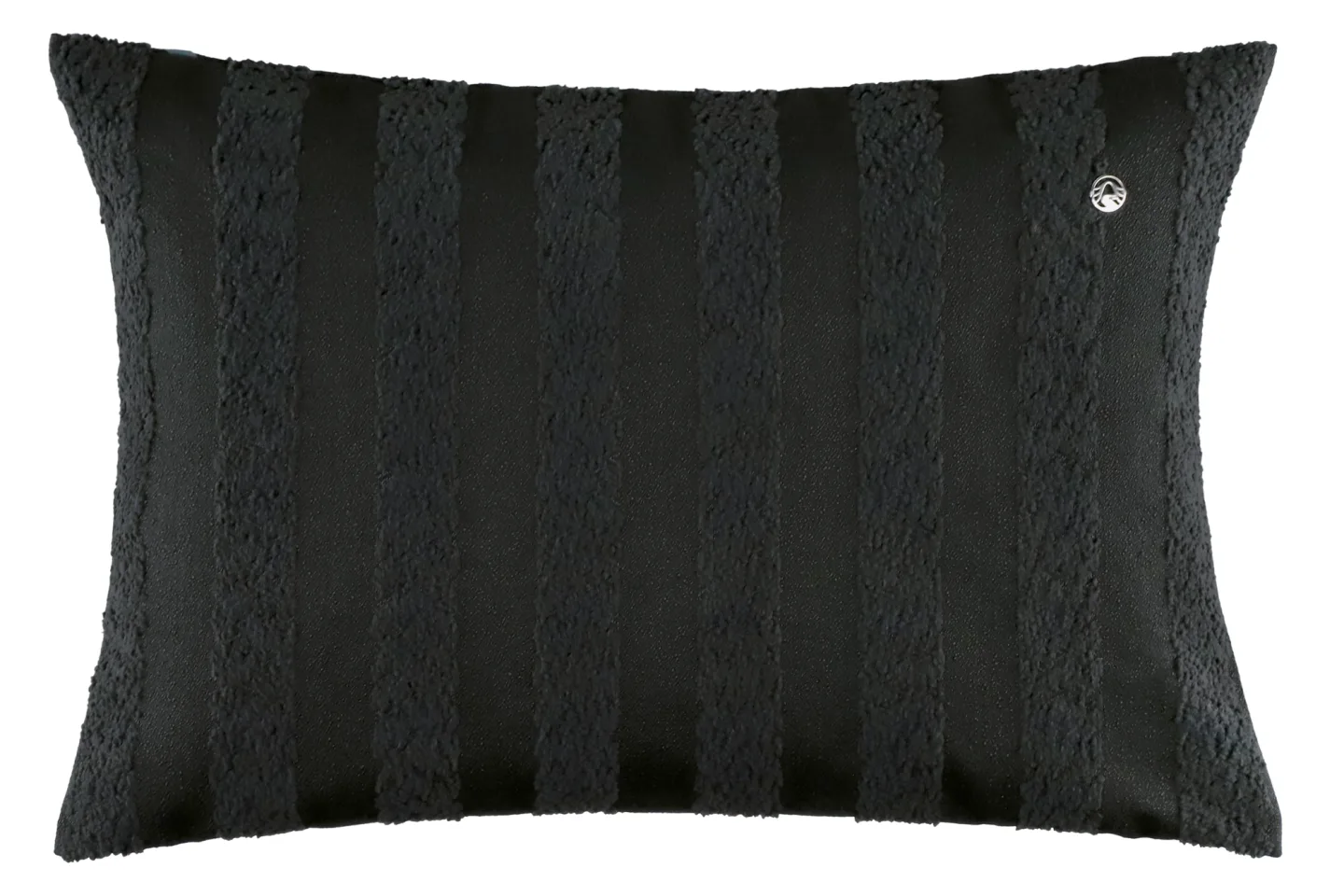 Stoeckel & Grimmler Zierkissenhülle Soft Stripe, Anthrazit B: 58 cm Grau | Schubiger Möbel