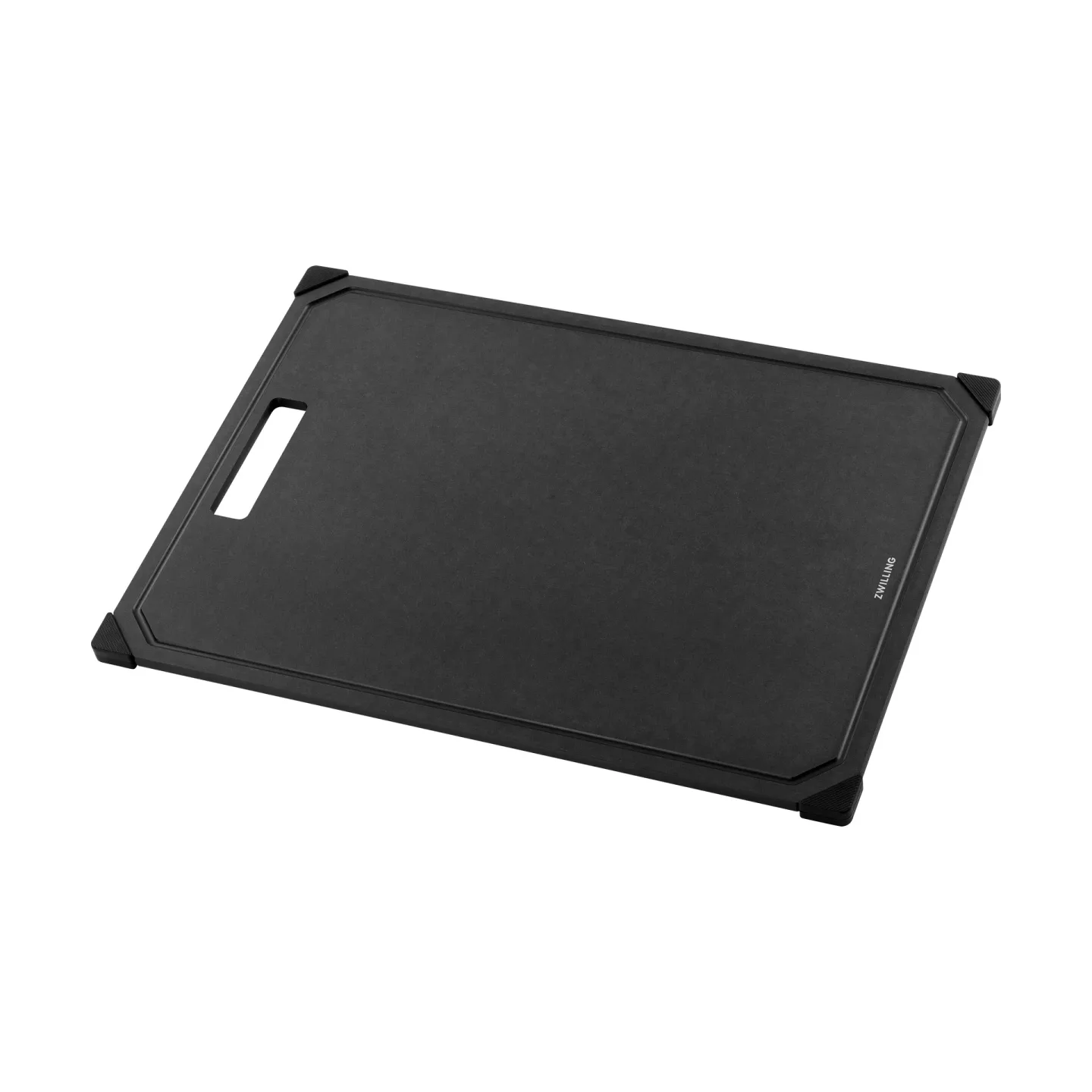 Zwilling Zwilling Schneidebrett Holzfaser schwarz L