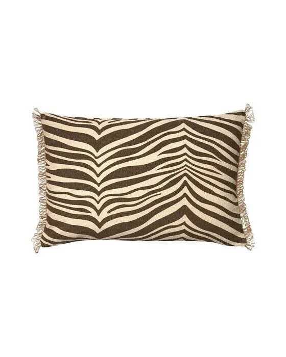 Zebra pude brun