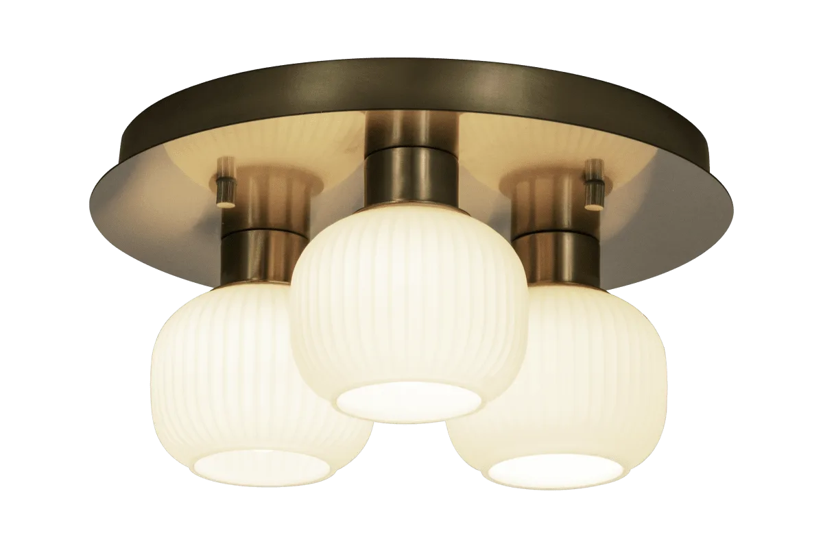 Aneta Lighting - Messina Ø28 - Badrumslampa - Matt mässing