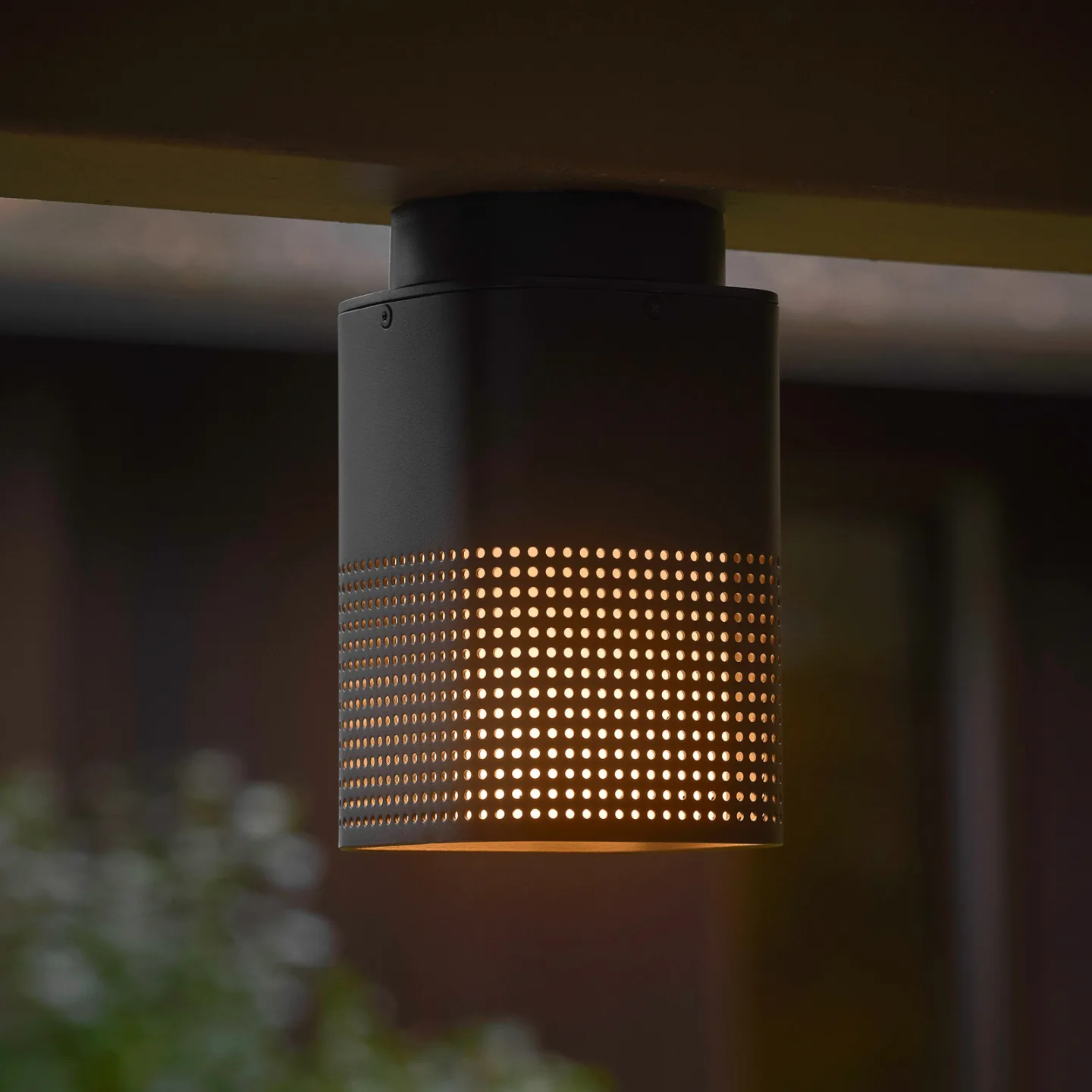 Sidara Seaside udendørs loftlampe, IP54, E27 - Nordlux - Altan - Moderne - Aluminium - Kantet