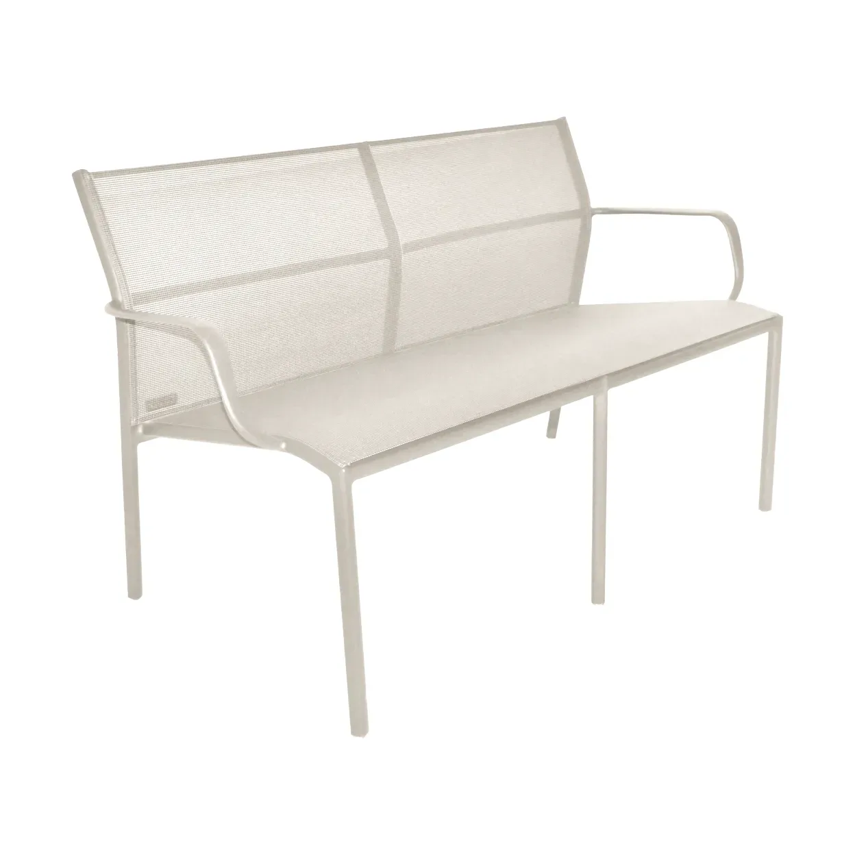 Fermob Cadiz bänk 2-sits Clay grey (grå)