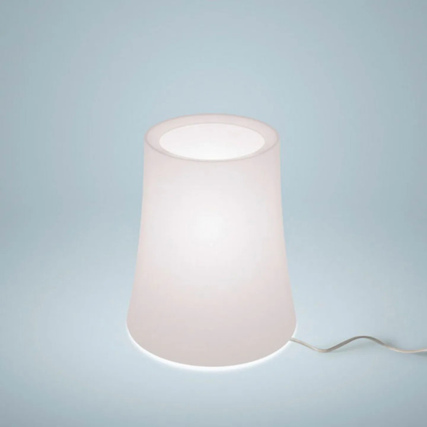 Birdie Zero Piccola Tischleuchte White - Foscarini - Wohnzimmer - Design - Kunststoff - Einflammig