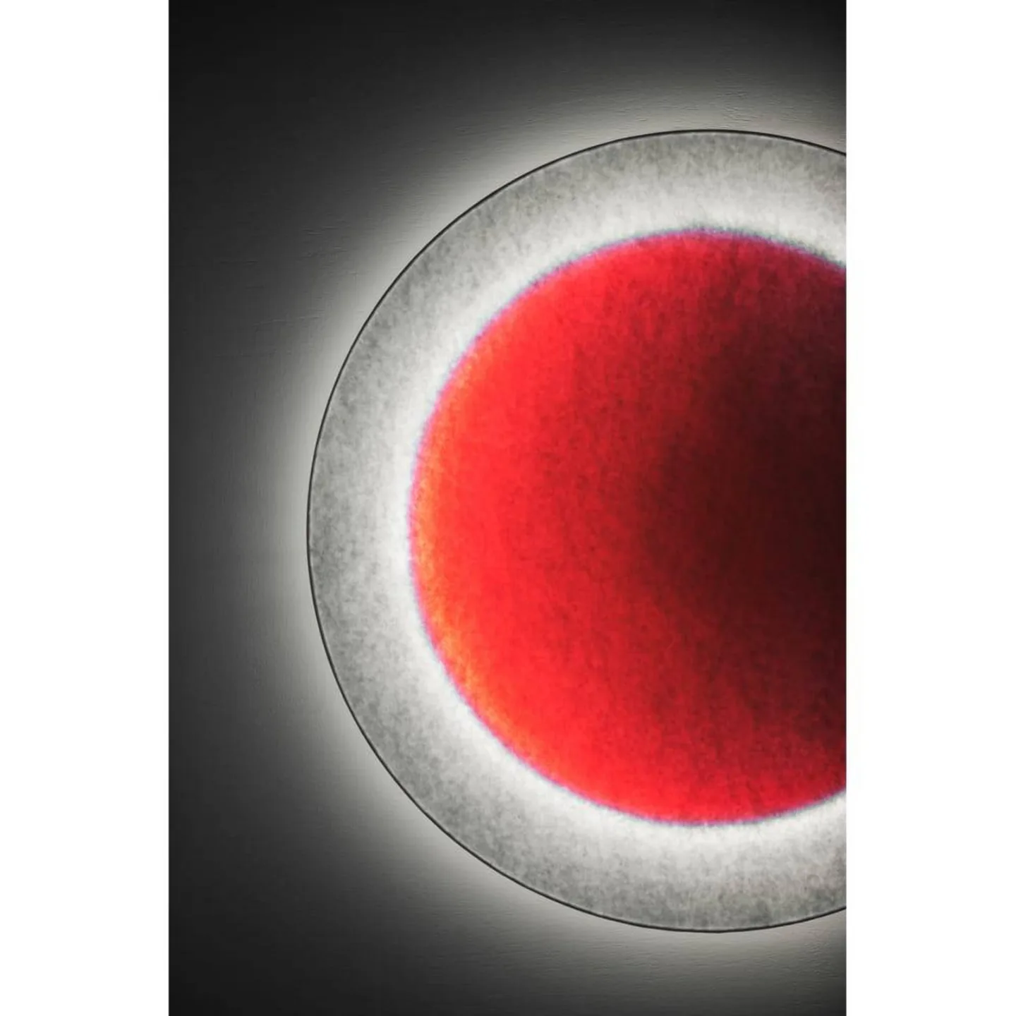 Moodmoon R85 Væglampe RGBW White - Ingo Maurer - Stue - Papir / karton
