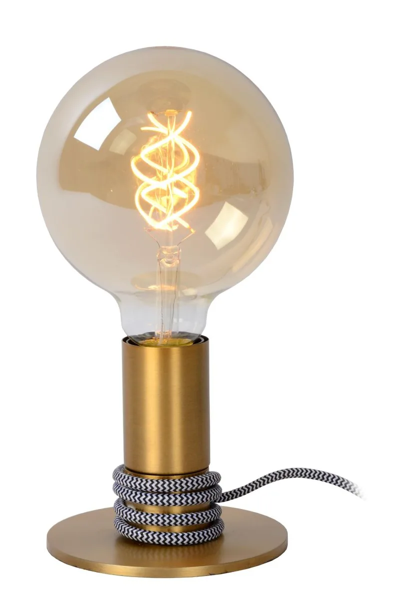 Lucide - Marit 10cm - Bordslampa - Mattguld/mässing
