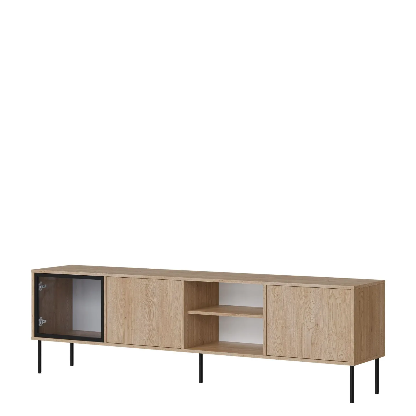 Claven Tv-bänk 201 cm - brun