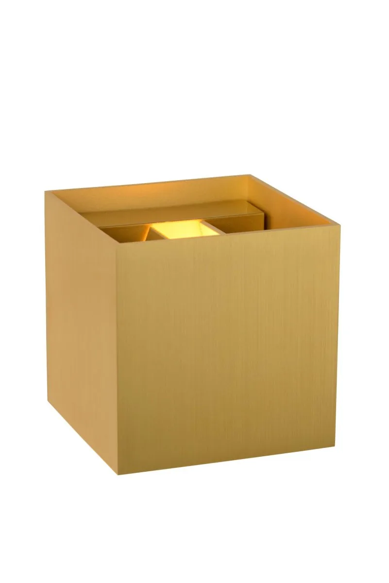 Lucide - Xio 10cm - Vägglampa - Mattguld/mässing
