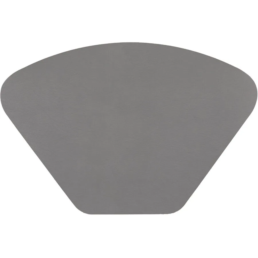 ZICZAC Tischset Togo Wedge Grau Kunstleder 32 x 48 cm