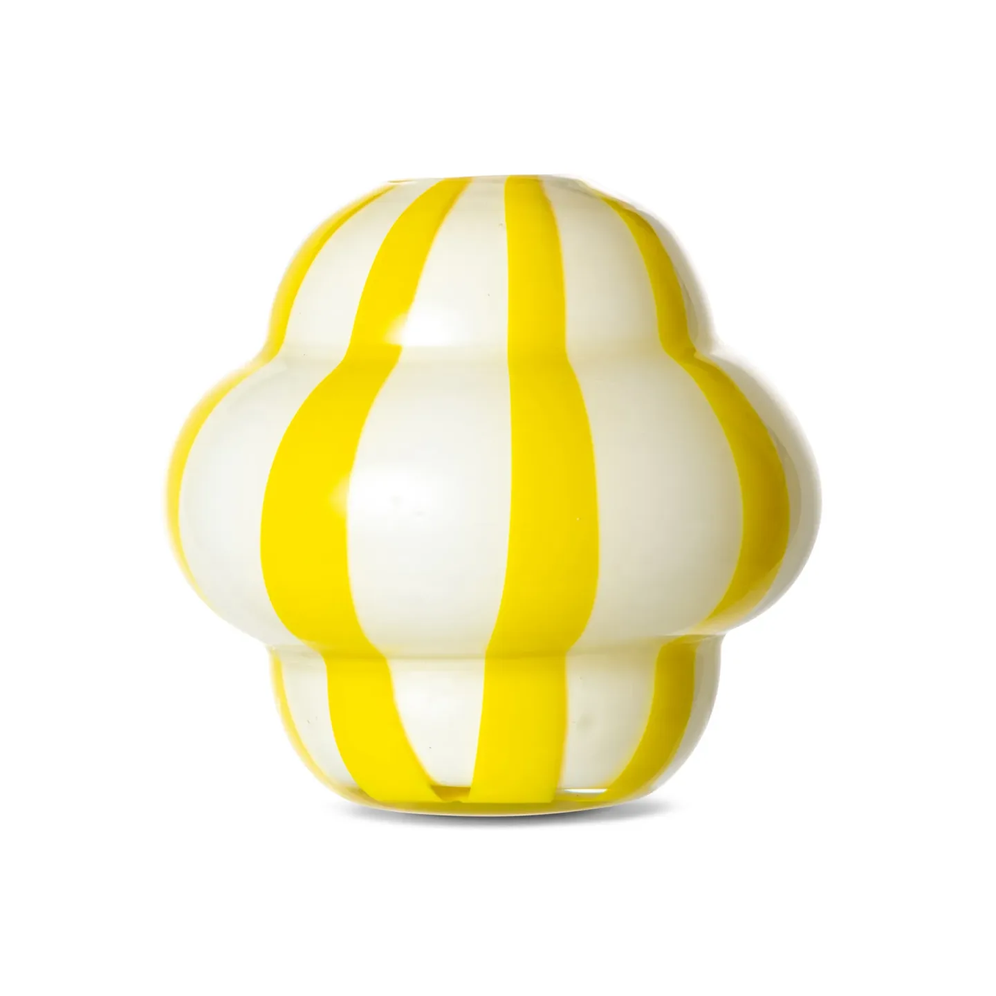 Byon Curlie Vase 20cm Gelb