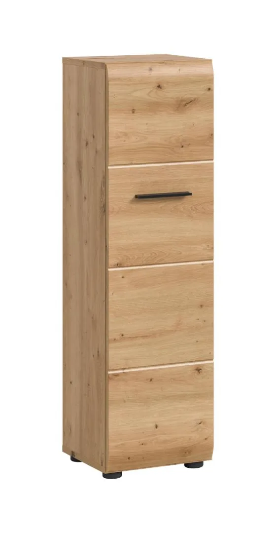 Ice Badschrank 1 Tür Eiche Dekor.