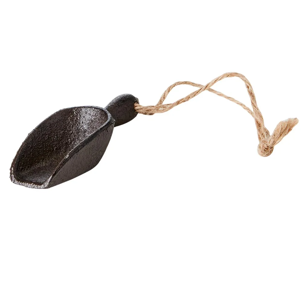 Miniskopa gjutjärn svart/brun