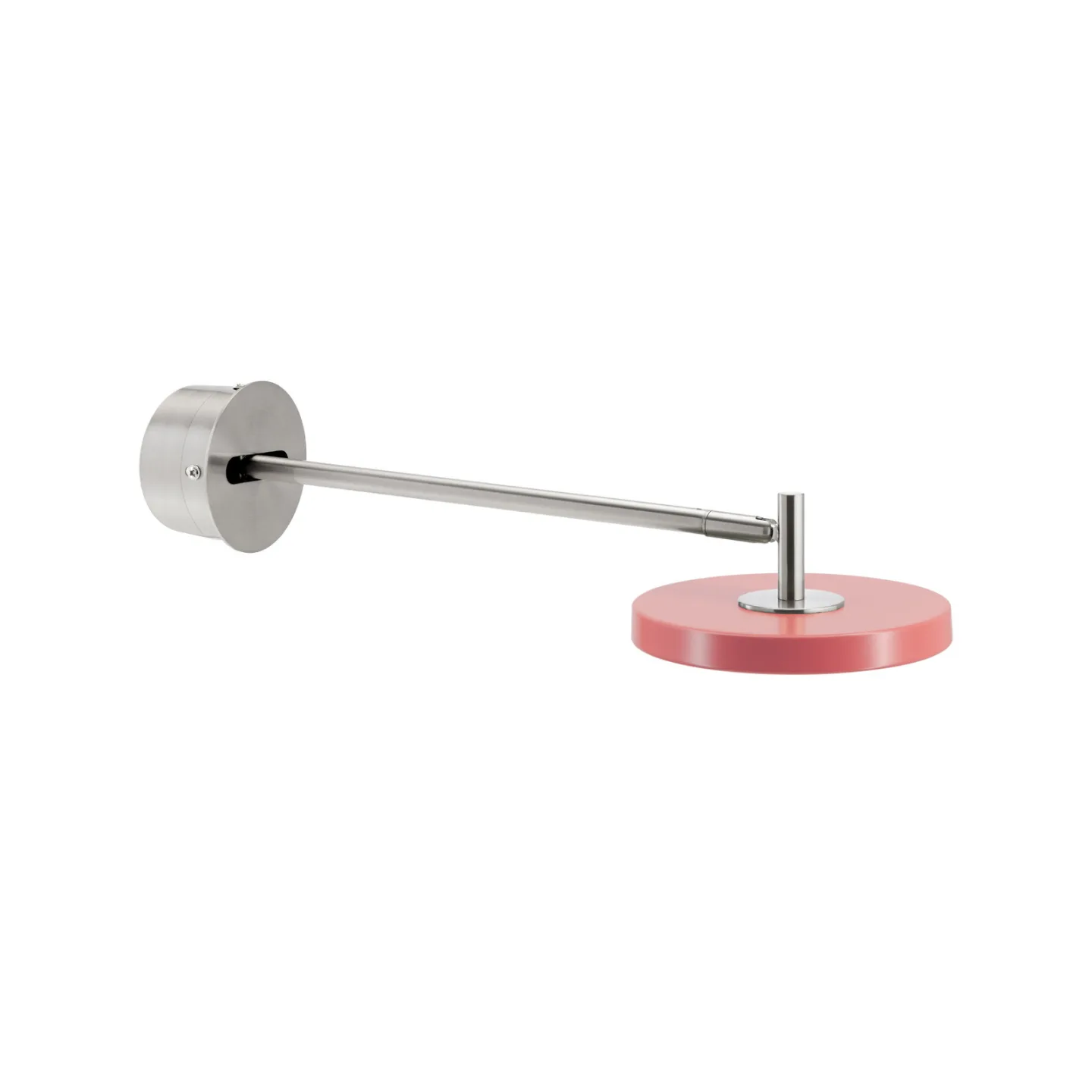 Asteria Long LED-Wandlampe, rosa, Stahl, Hardwire - UMAGE - Wohnzimmer - Design - Metall - Einflammig