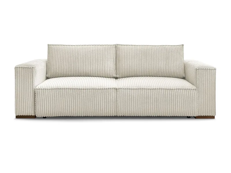 3er Sofa BOBOCHIC CHELSEA Cord-Stoff beige