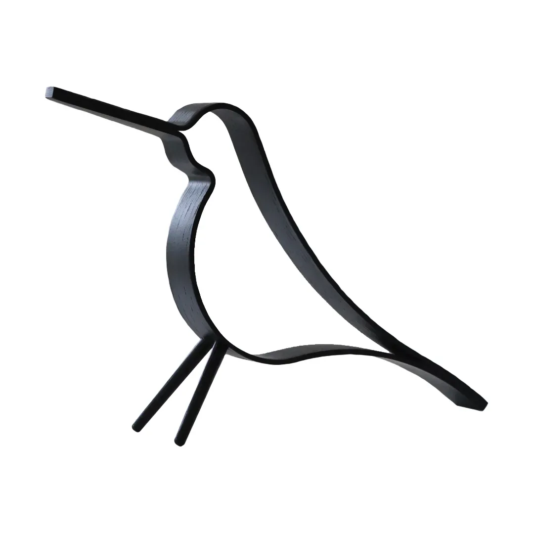 Cooee Design Woody Bird stor Svartbetsad ek