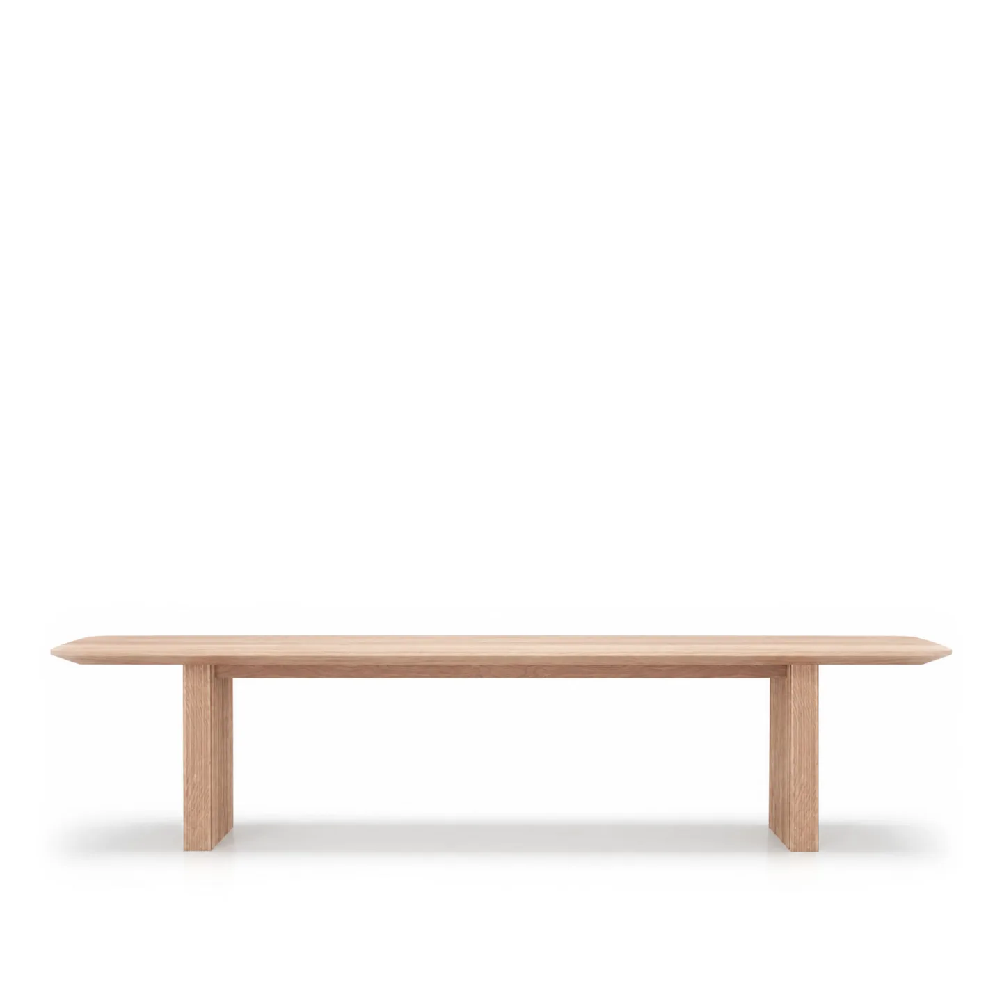 Dk3 - Ten Bench L180 x W42 x H45 cm Oak - soap - Pallar - Christian Troels and Jacob Plejdrup - Beige - Trä