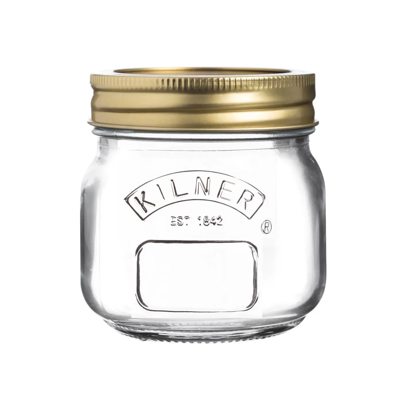 Kilner Kilner Konservenglas rund Klar-gold, 250 ml
