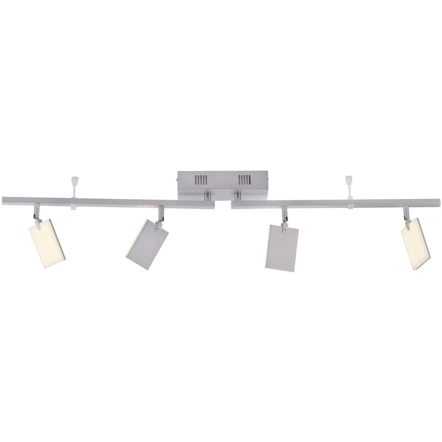 Mira Deckenlampe, diamond, 4-flammig, Remote, CCT - PURE - Wohnzimmer - Modern - Metall - Mehrflammig