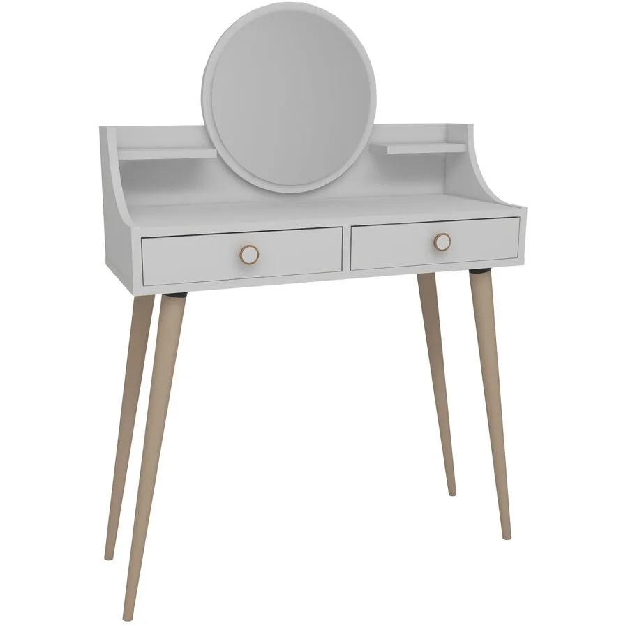 Schminktisch Uyumak weiss Melamin B 90 T 35 cm
