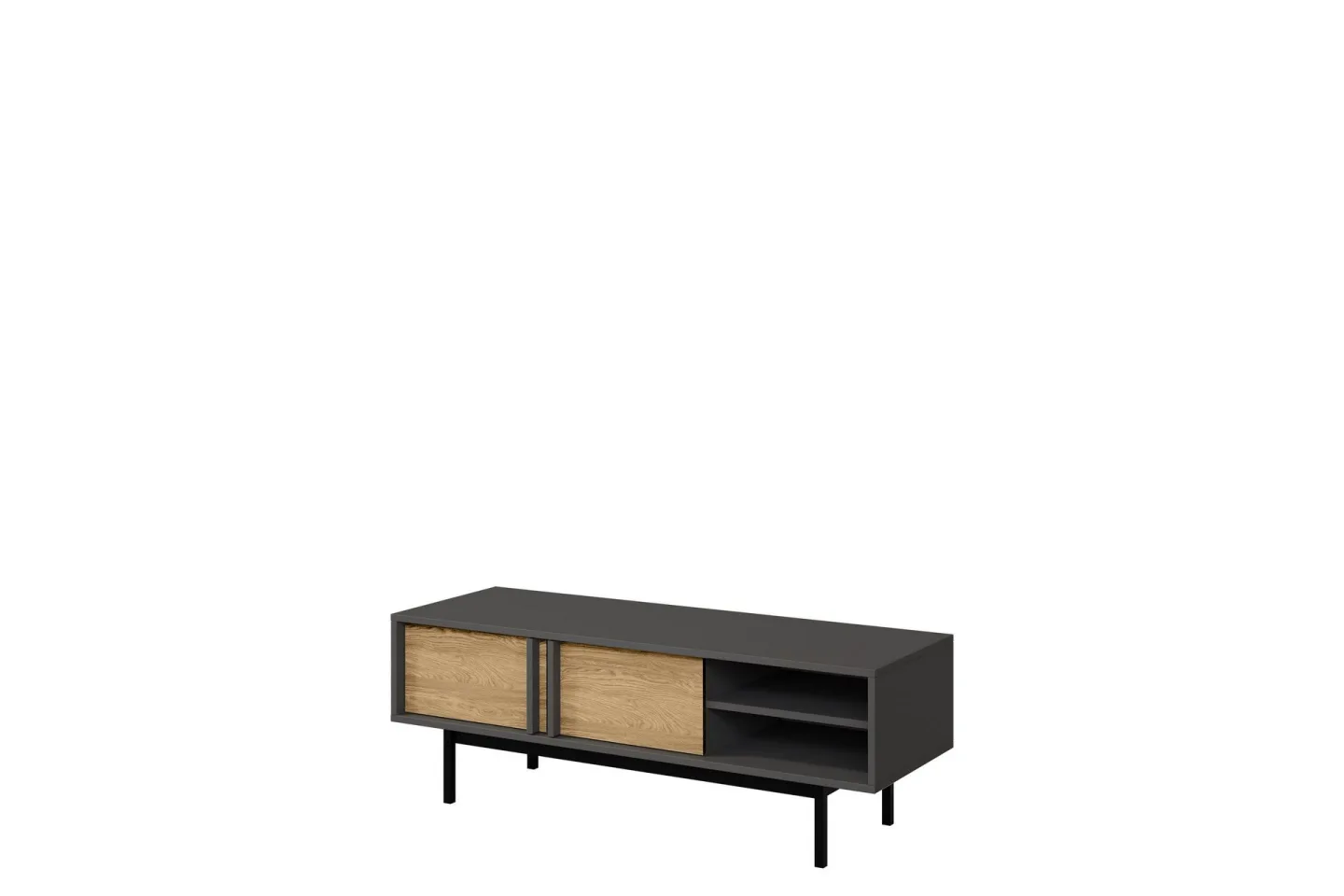 Farshian Tv-bänk 123x43 cm - Svart