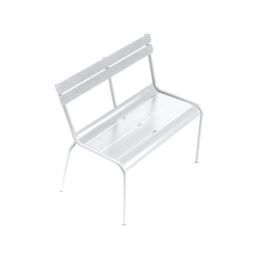Fermob Luxembourg Kid Bench Cotton white (vit)