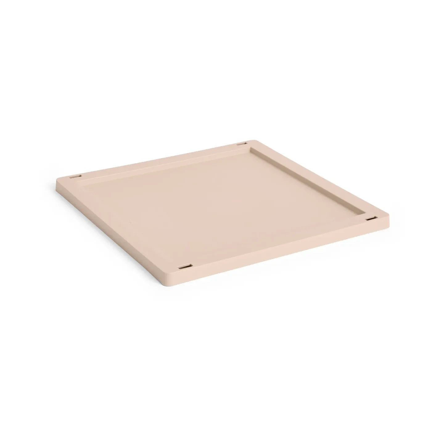 HAY Colour Crate Square/Cube lock plastic medium Powder
