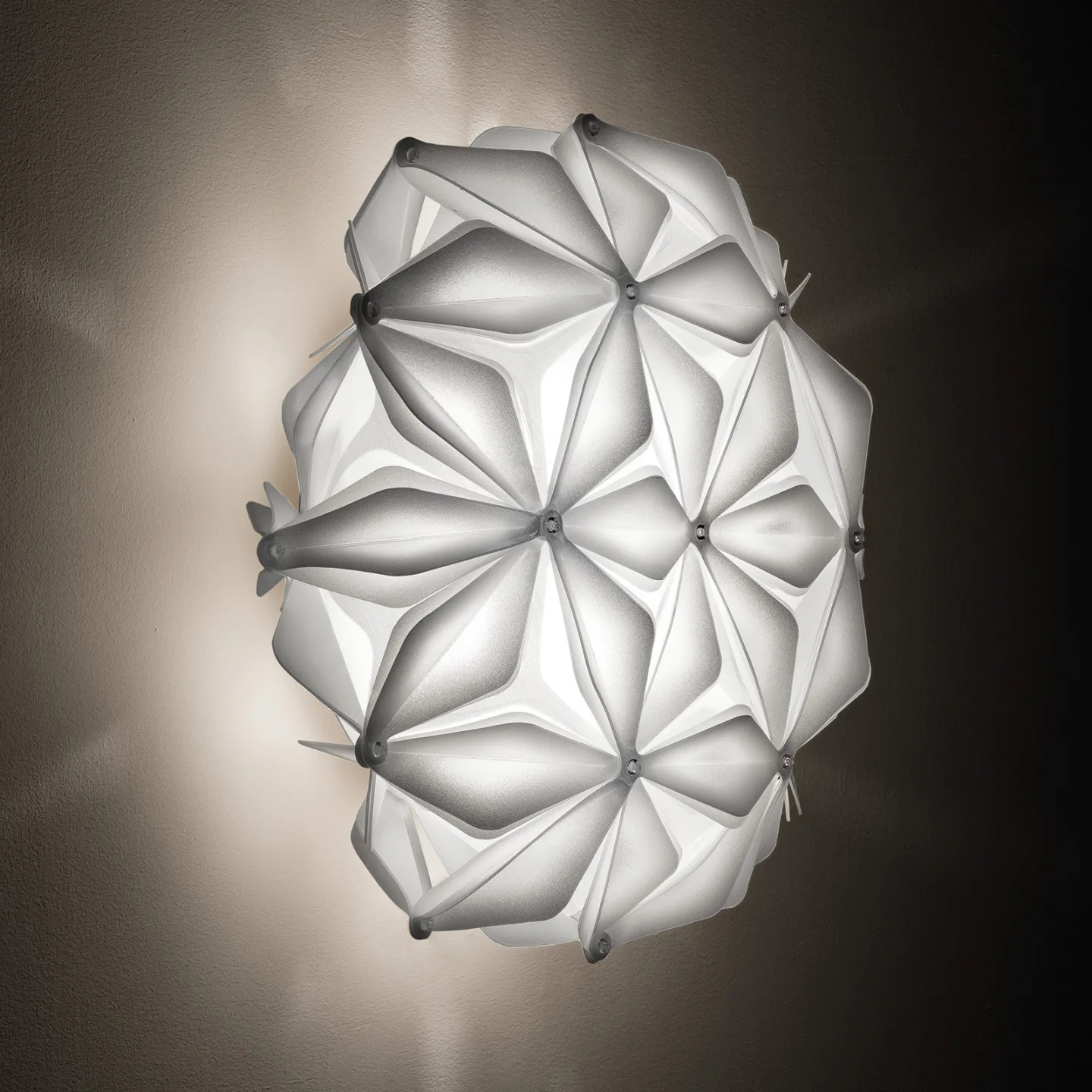 LA VIE MINI Deckenleuchte weiß 34 cm - SLAMP - Wohnzimmer - Design - Kunststoff - Rund