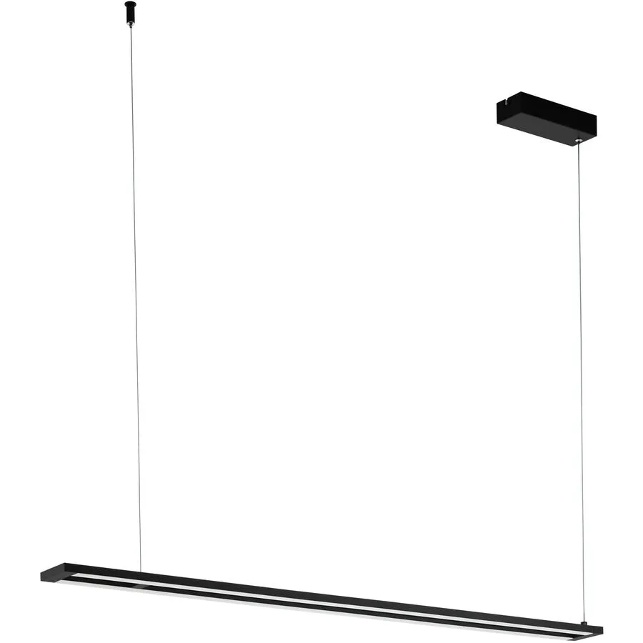 Eglo Pendellampe Amontillado Weiss Aluminium/Kunststoff/Stahl 8.5 cm 110 cm - Material: Aluminium/Stahl/Kunststoff - LED - Lichtfarbe: Warmweiss