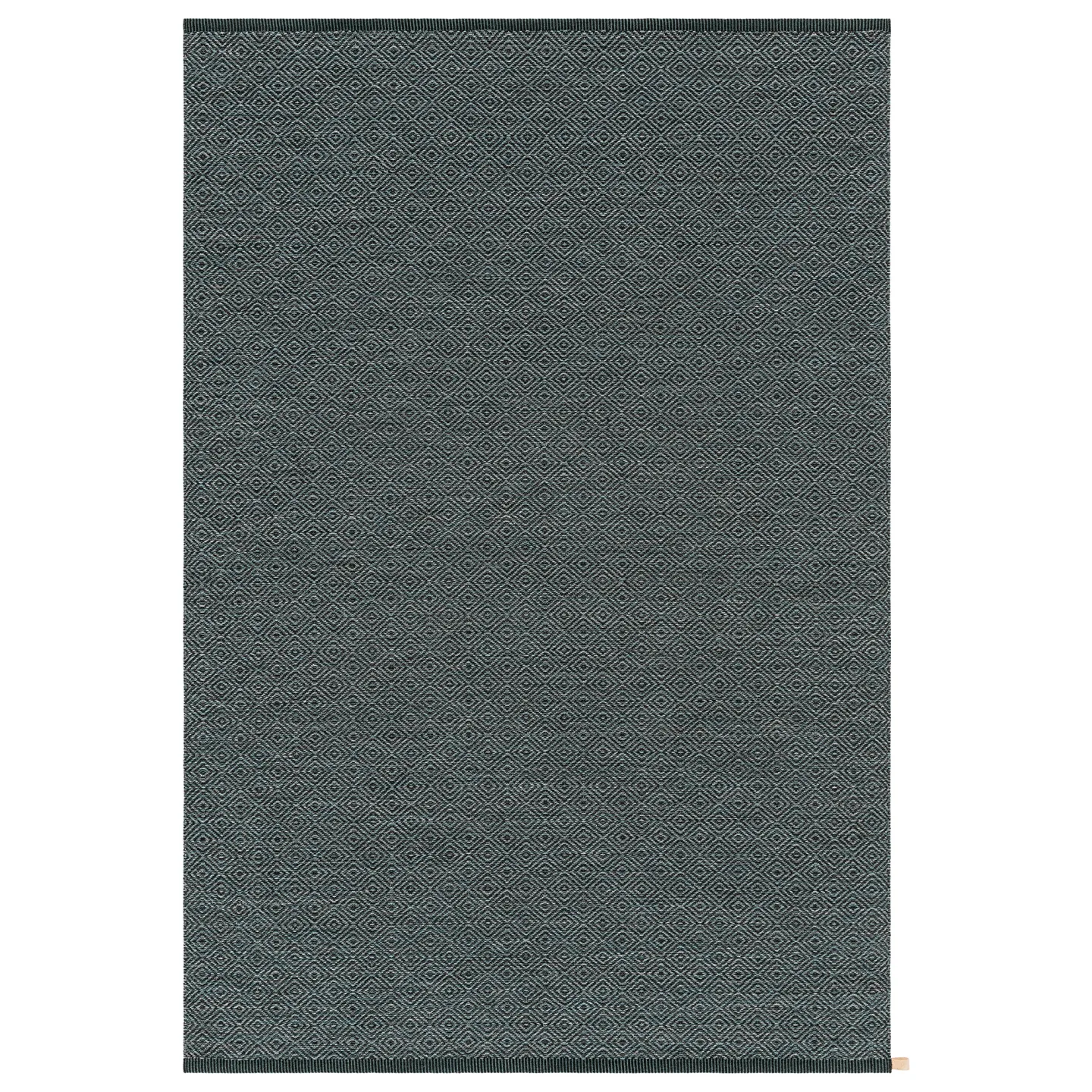 Kasthall - Goose Eye Icon Hudson 521, 195x300 - Ullmattor - Gunilla Lagerhem Ullberg - Blå - Ull