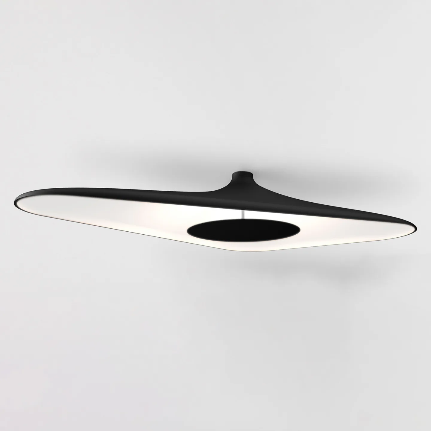 Soleil Noir Taklampe H18,5 Svart - Luceplan - Stue - Design - Plast - Med avstand