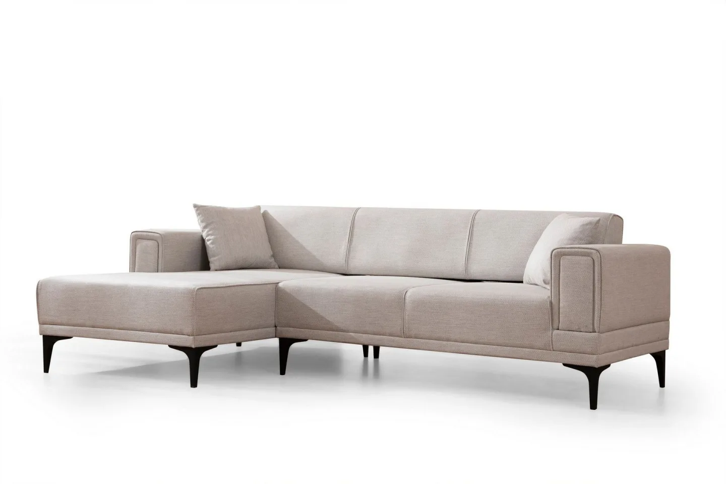 Naoko Bäddsoffa med divan - Beige