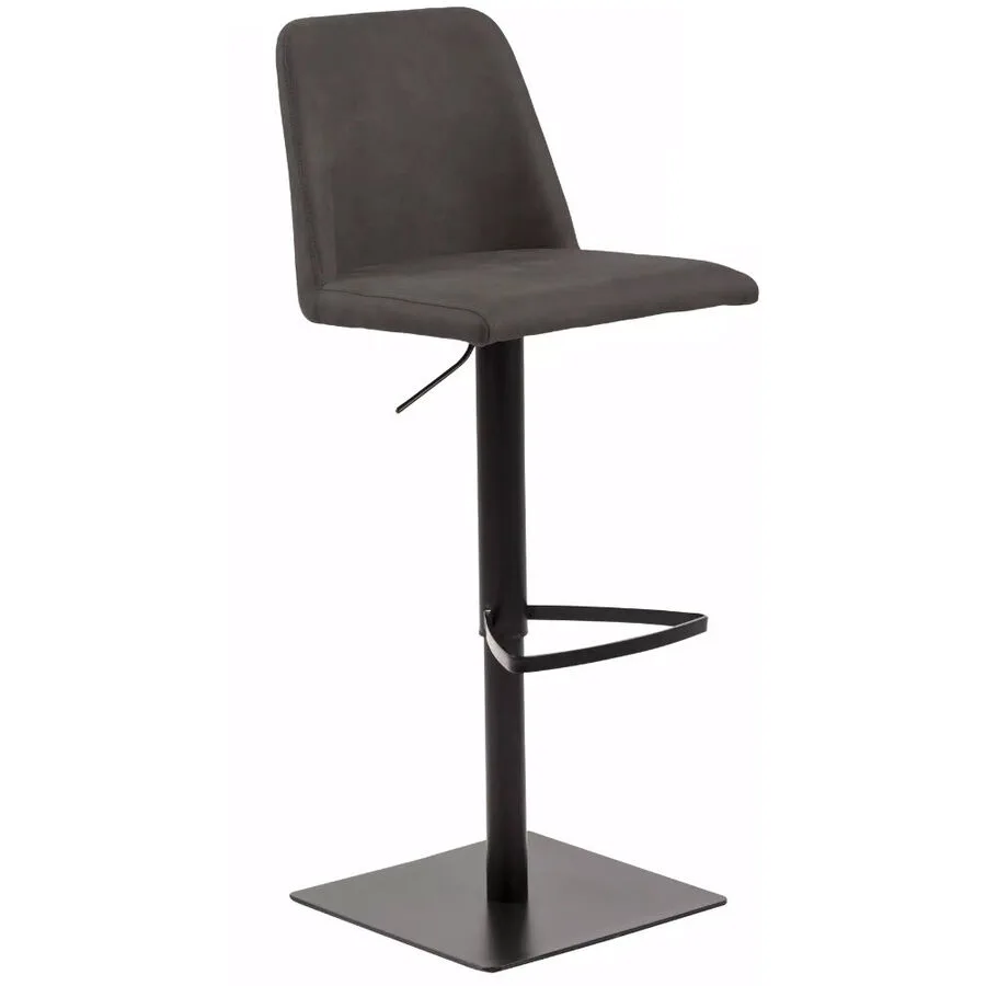 Barhocker Avanja Anthrazit Stoff H 107.5 cm