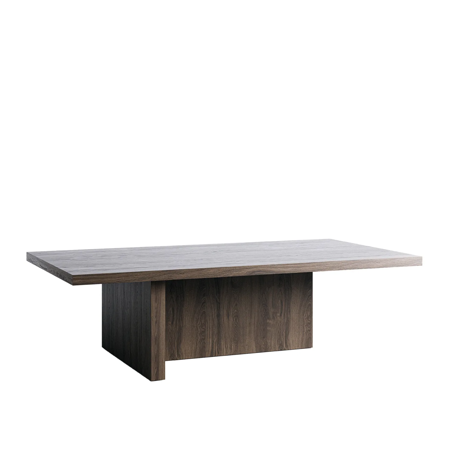Länna - L.A. Rectangular Coffee Table L140 Dark Oak - Soffbord - Lotta Agaton - Träfärgad - Trä