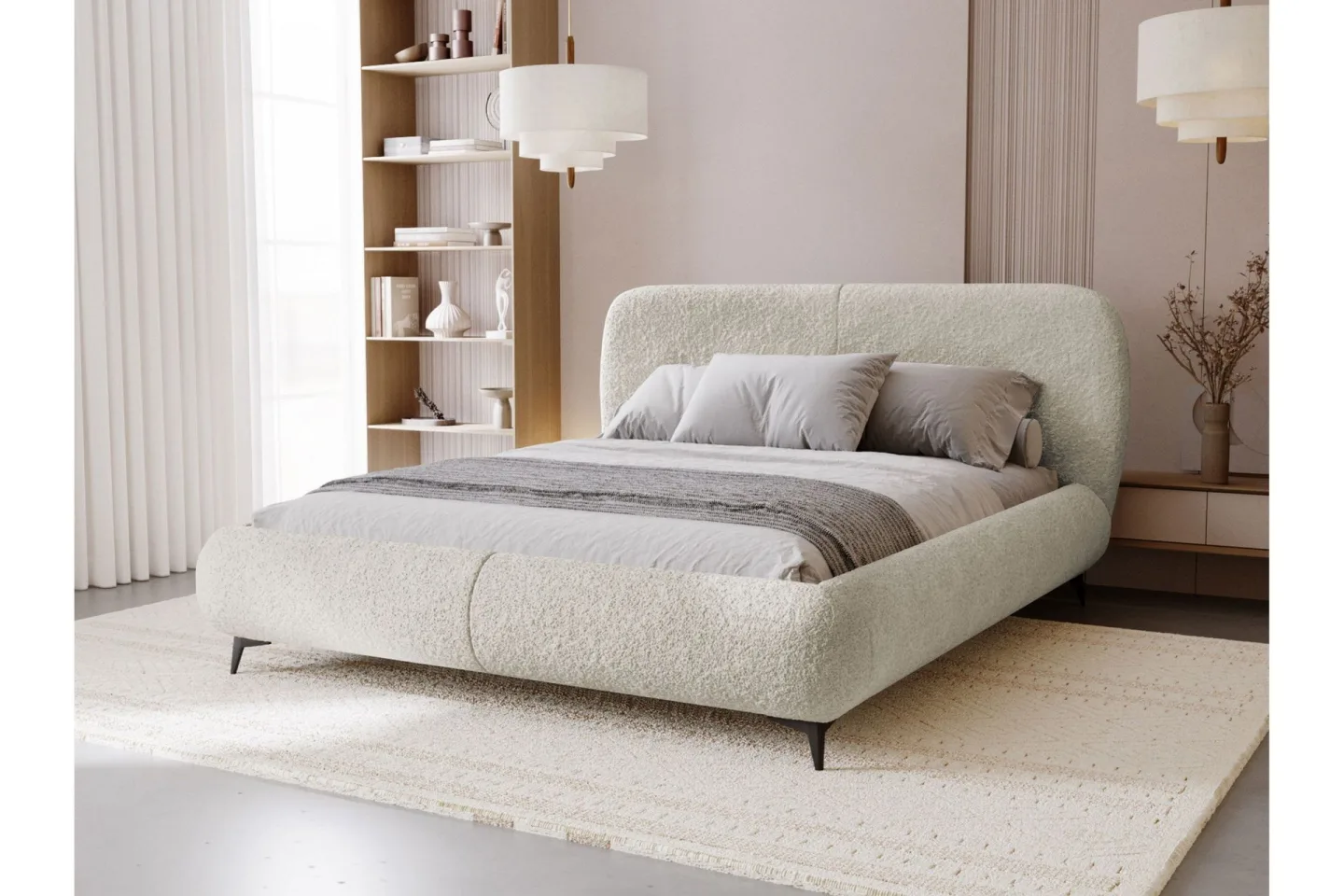 Arondel Förvaringssäng - Beige