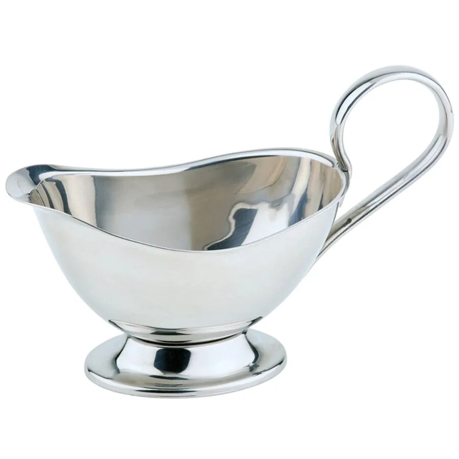 Sauciere Aps silber Edelstahl B 10.5 cm 0.45 l