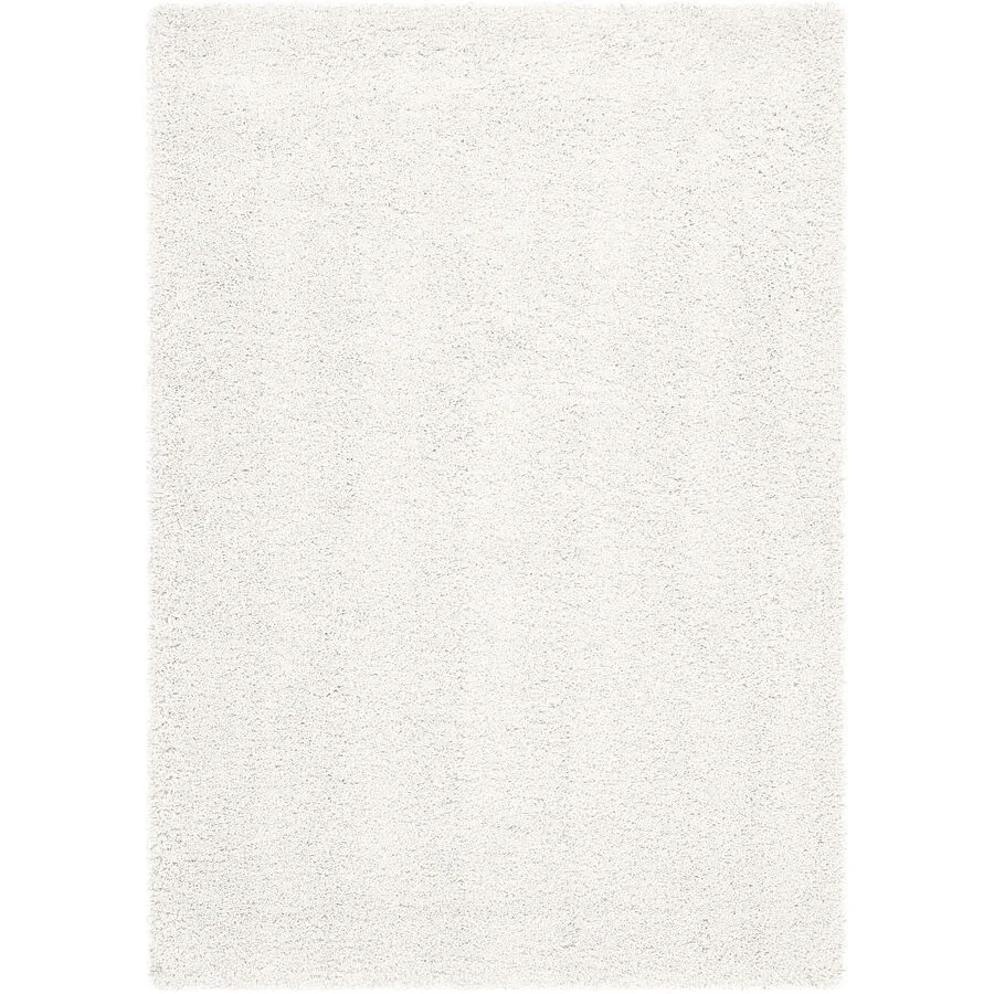 Teppich Luxury Shaggy creme Einfarbig Polypropylen 160 x 230 cm