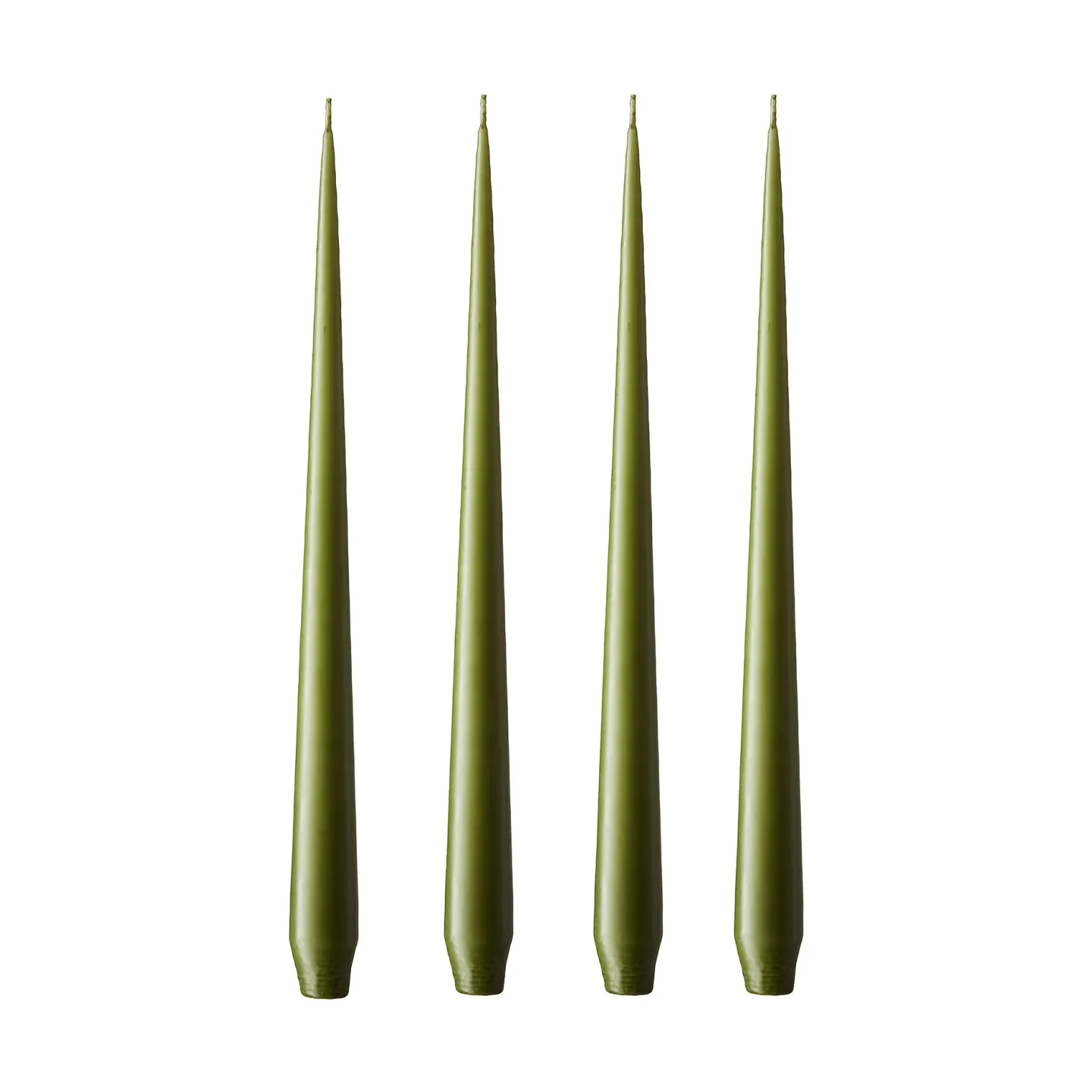 ester & erik ester & erik Kerze 4er Pack matt olive glow, 42 cm
