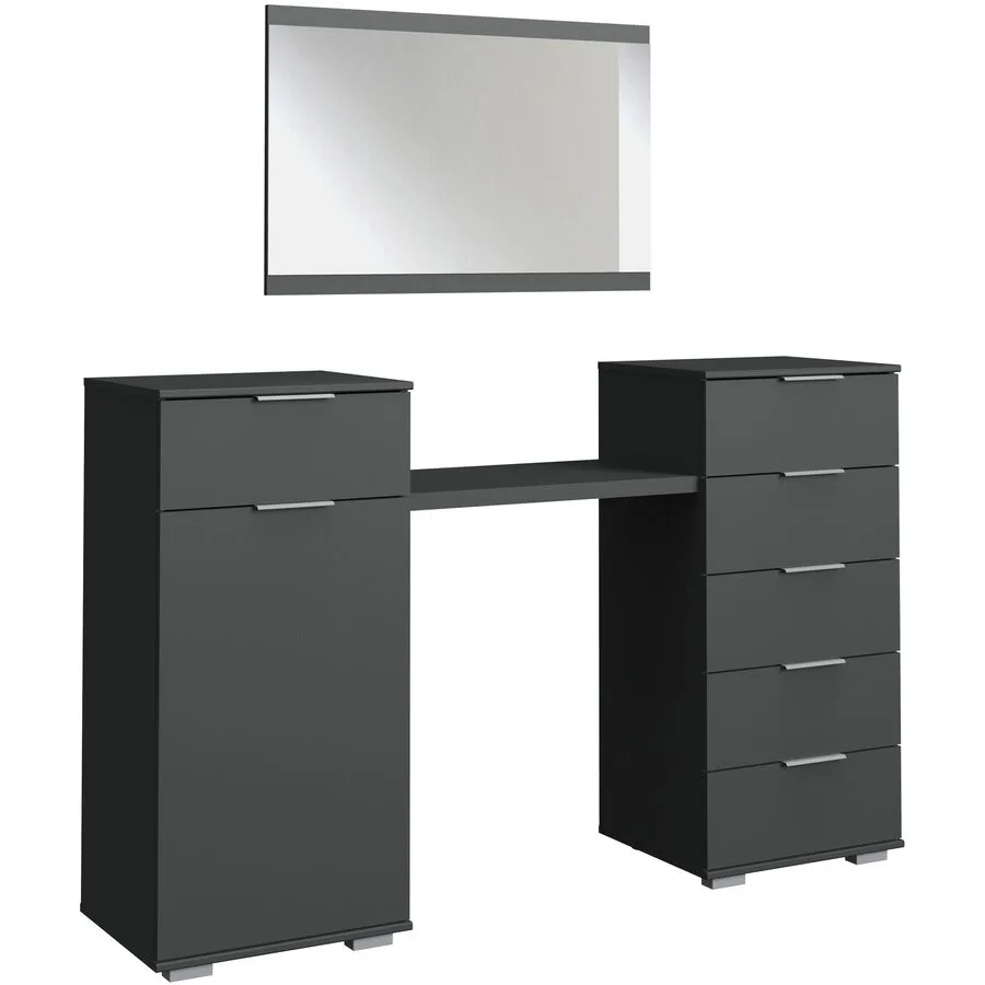 Kommode Peyton A graphit Holzwerkstoff B 165 H 102 cm