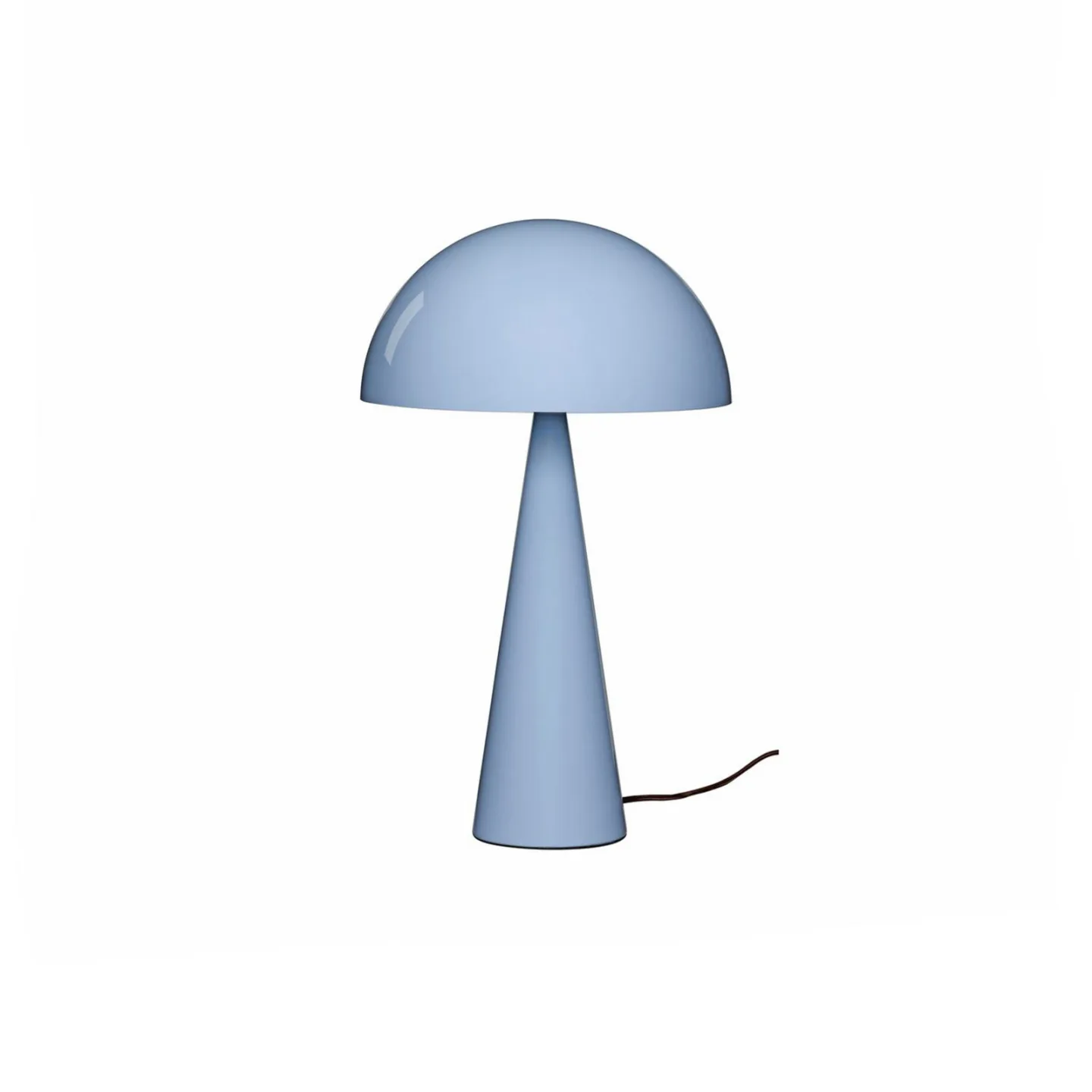 Mush Tischlampe, eisblau, Metall, Höhe 50 cm - HÜBSCH - Wohnzimmer - Modern - Einflammig