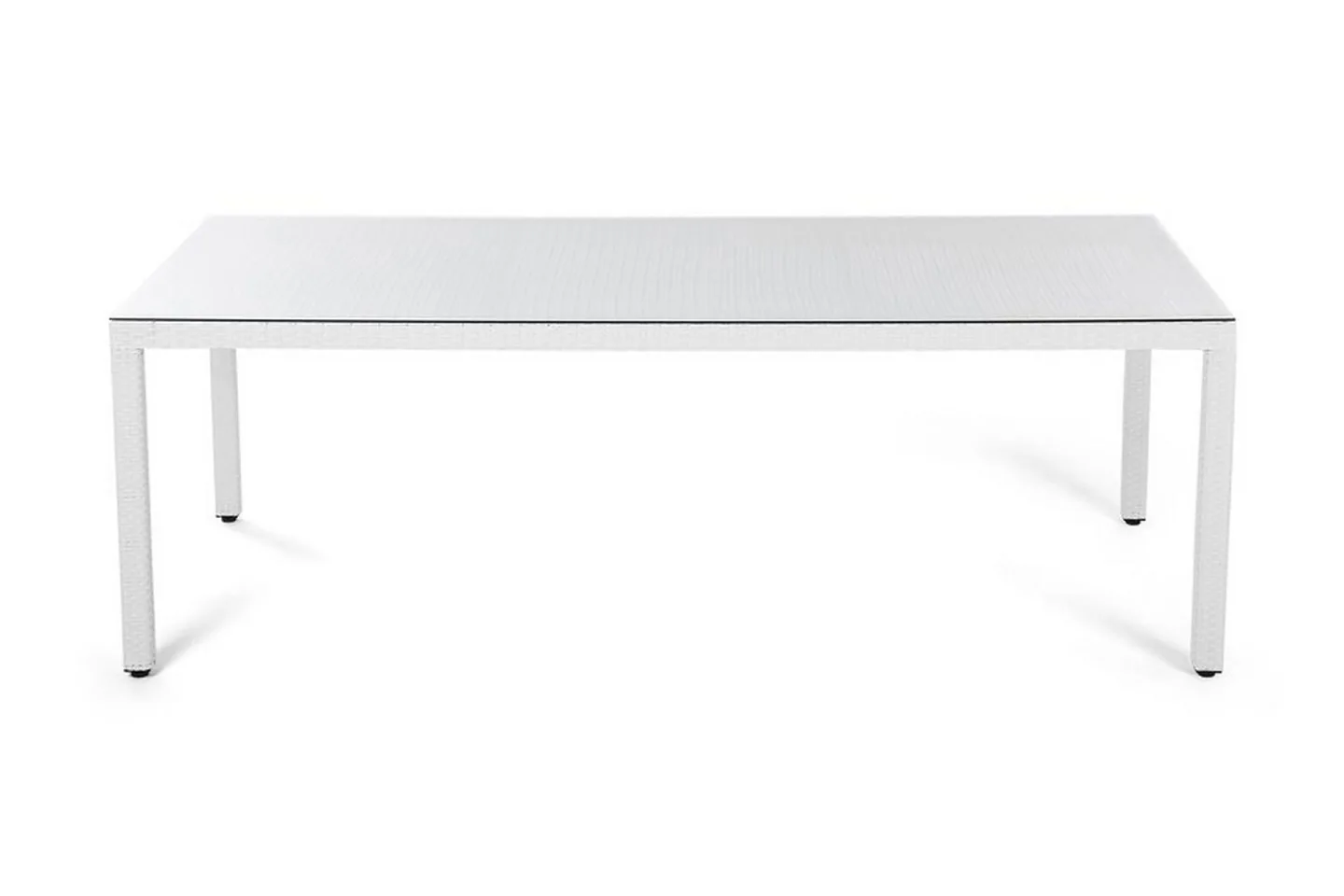 Italy Trädgårdsbord 220 cm - Vit