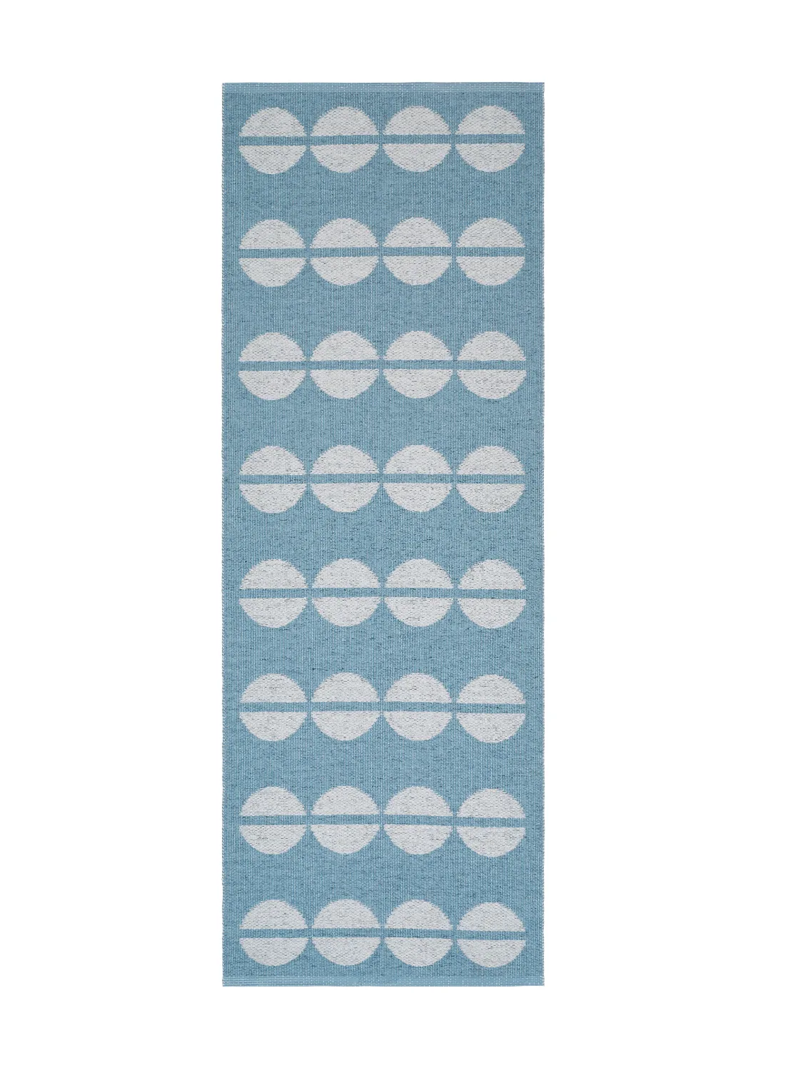 Plastmatter - Horredsmattan Bastian (blå) (Størrelse: 70 x 400 cm)