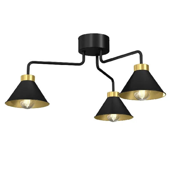 Hallbergs - Demet Ø60 - Takplafond - Svart