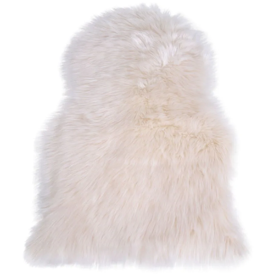 Kunstpelz Qirena ivory Polyester B 50 cm