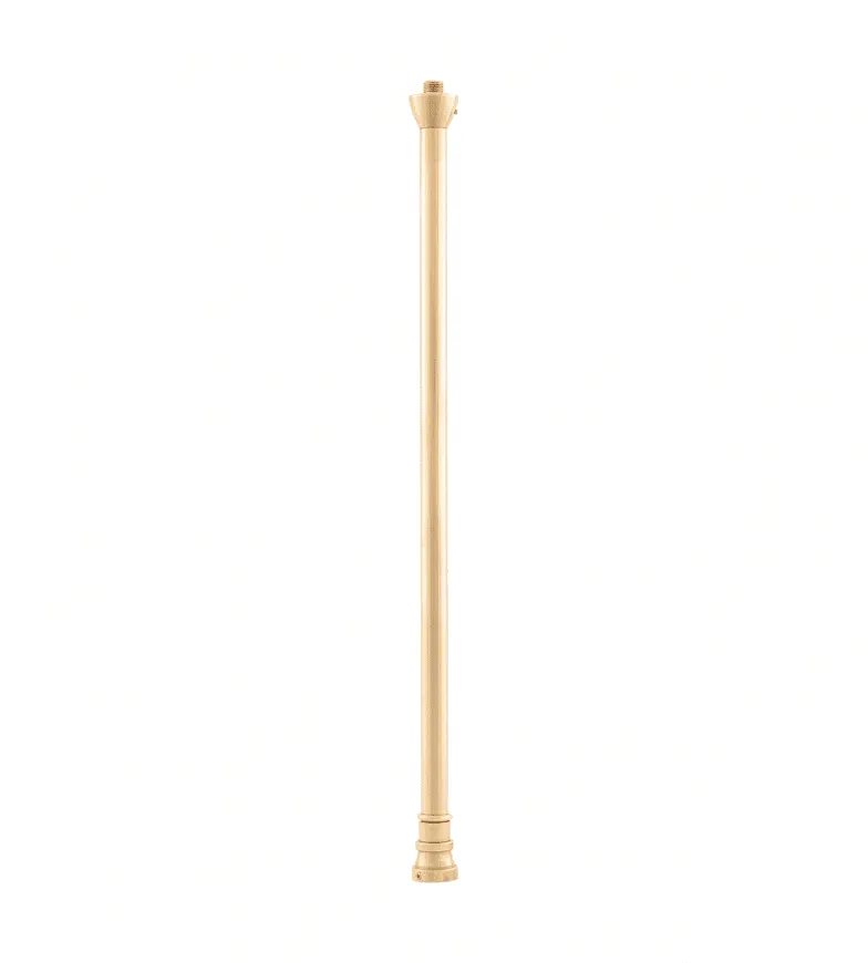 Karlskrona lampfabrik - Förlängningsrör 35cm - Tillbehör - Mässing