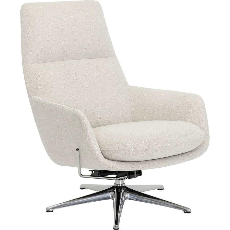 Relaxsessel Serina Beige Polyester 75 cm 95 cm
