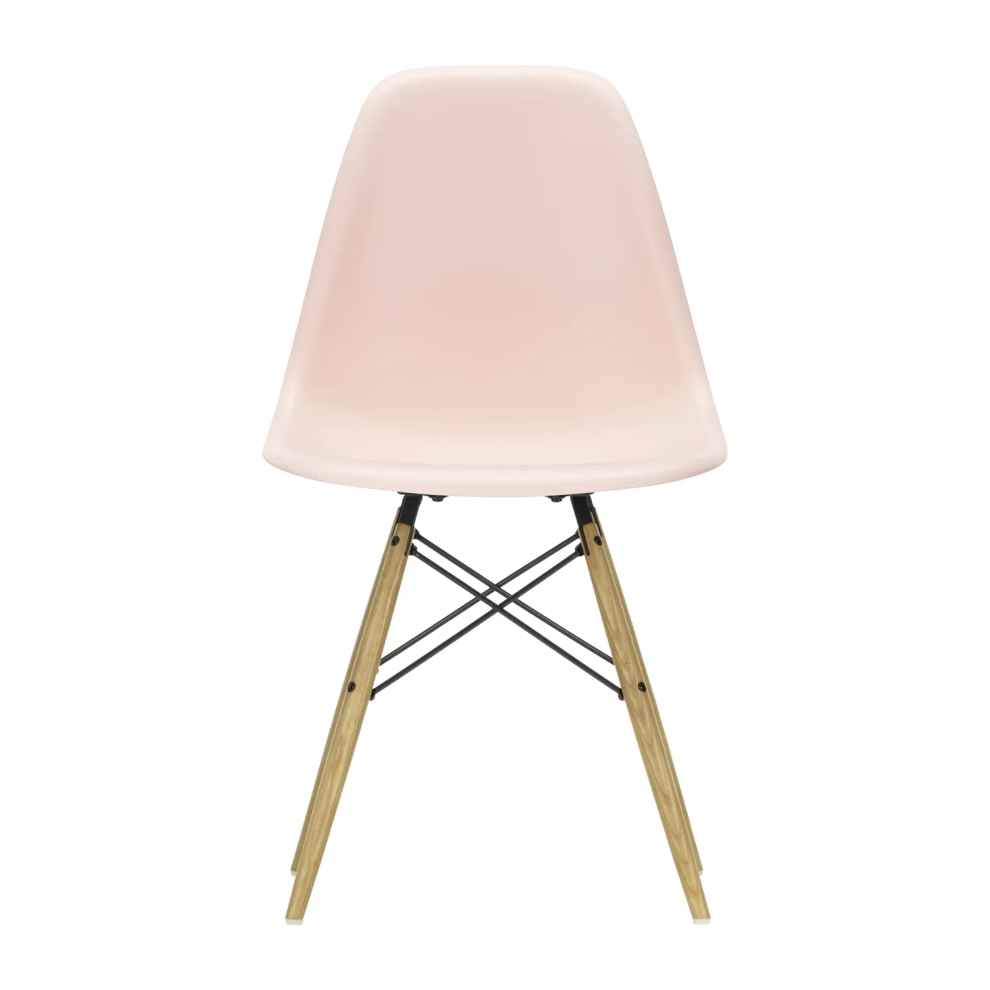 Vitra Eames Plastic Side Chair RE DSW stol 41 pale rose-ash