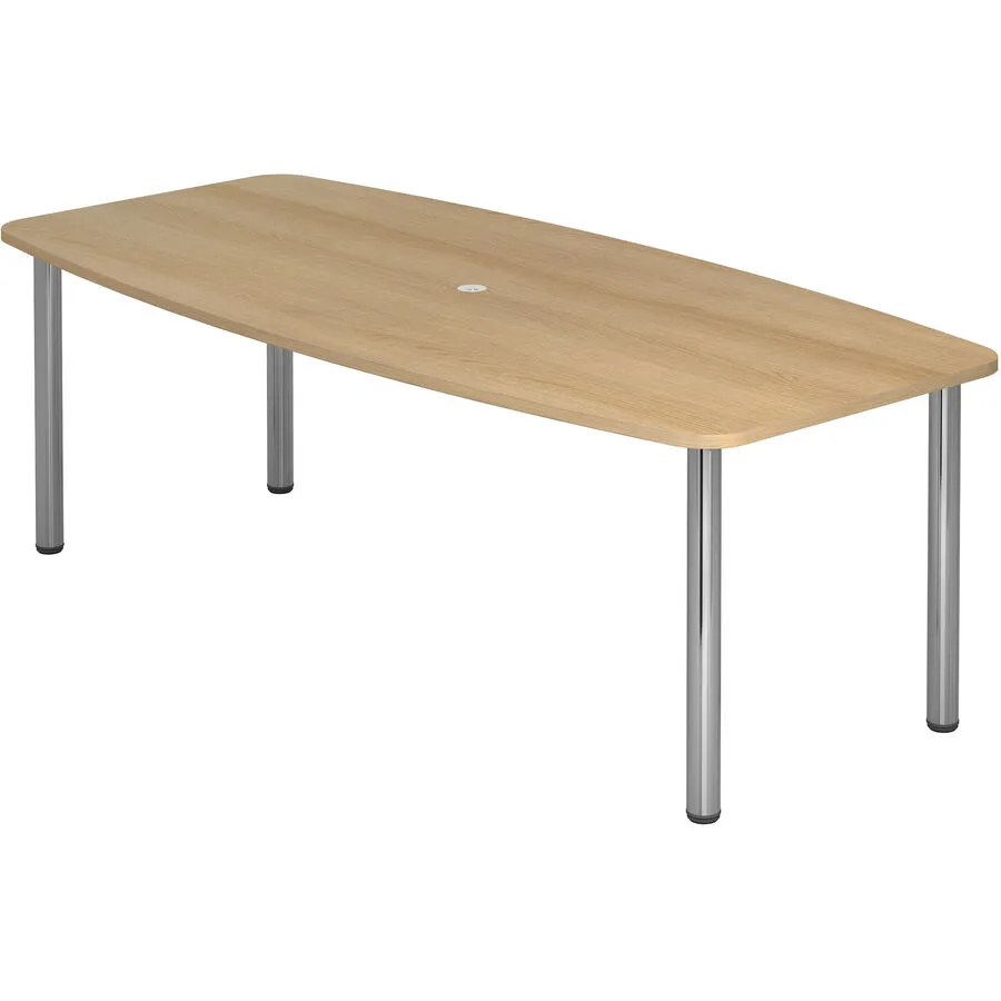 Schreibtisch Office eiche Holzwerkstoff B 220 T 103 cm
